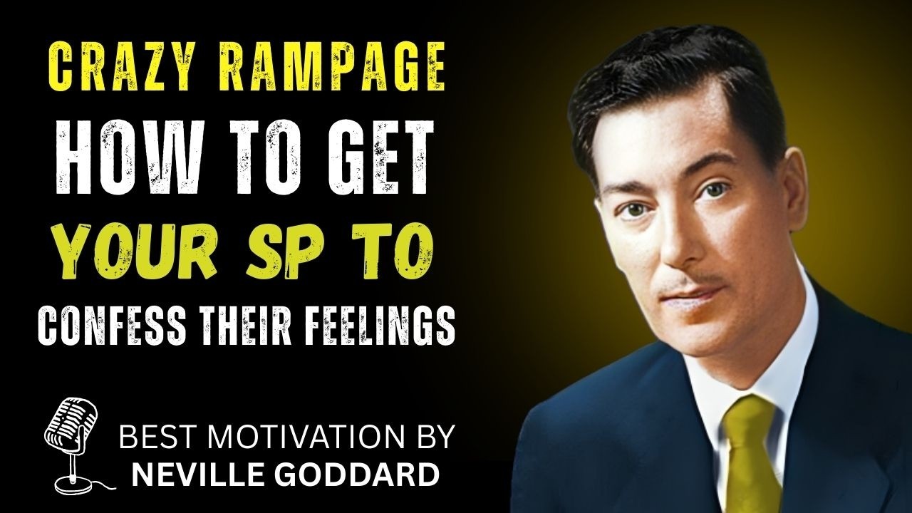 Neville Goddard: Get Your SP to Confess Their Feelings (Crazy Rampage)