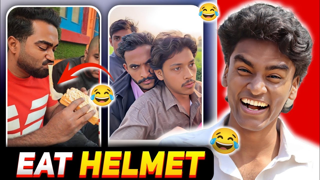 Why he Eat Helmet 😳 | And Daroga ji first time 😂...