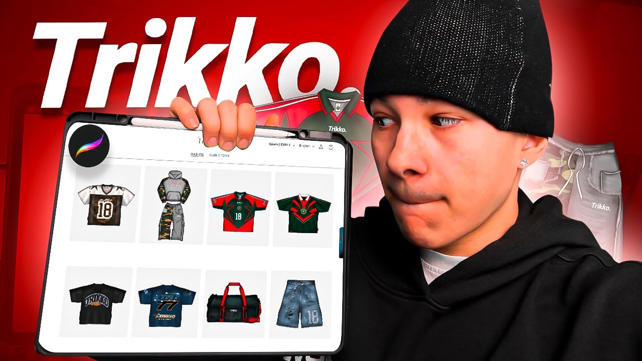 I Designed a Clothing Collection UNDER 2 HOURS - Trikko contest