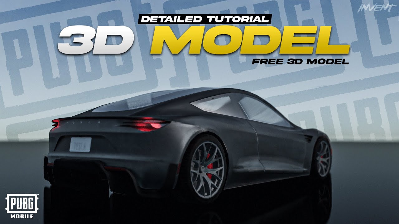 How to Extract Models from PUBG Mobile (Gameloop) | Extracting Tesla from PUBG | iNVENT Motions