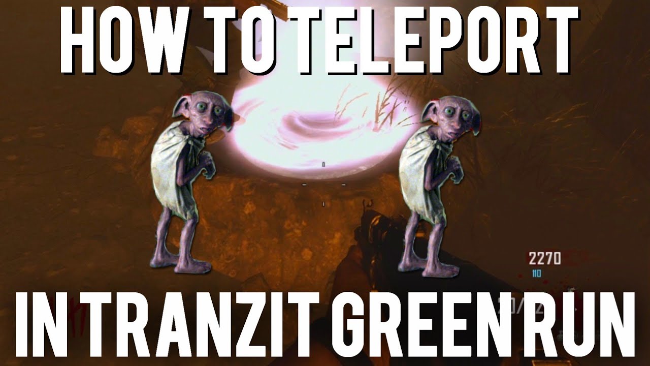 *NEW* Black Ops 2 Zombies- How to Teleport Throughout the Map on TranZit Green Run!