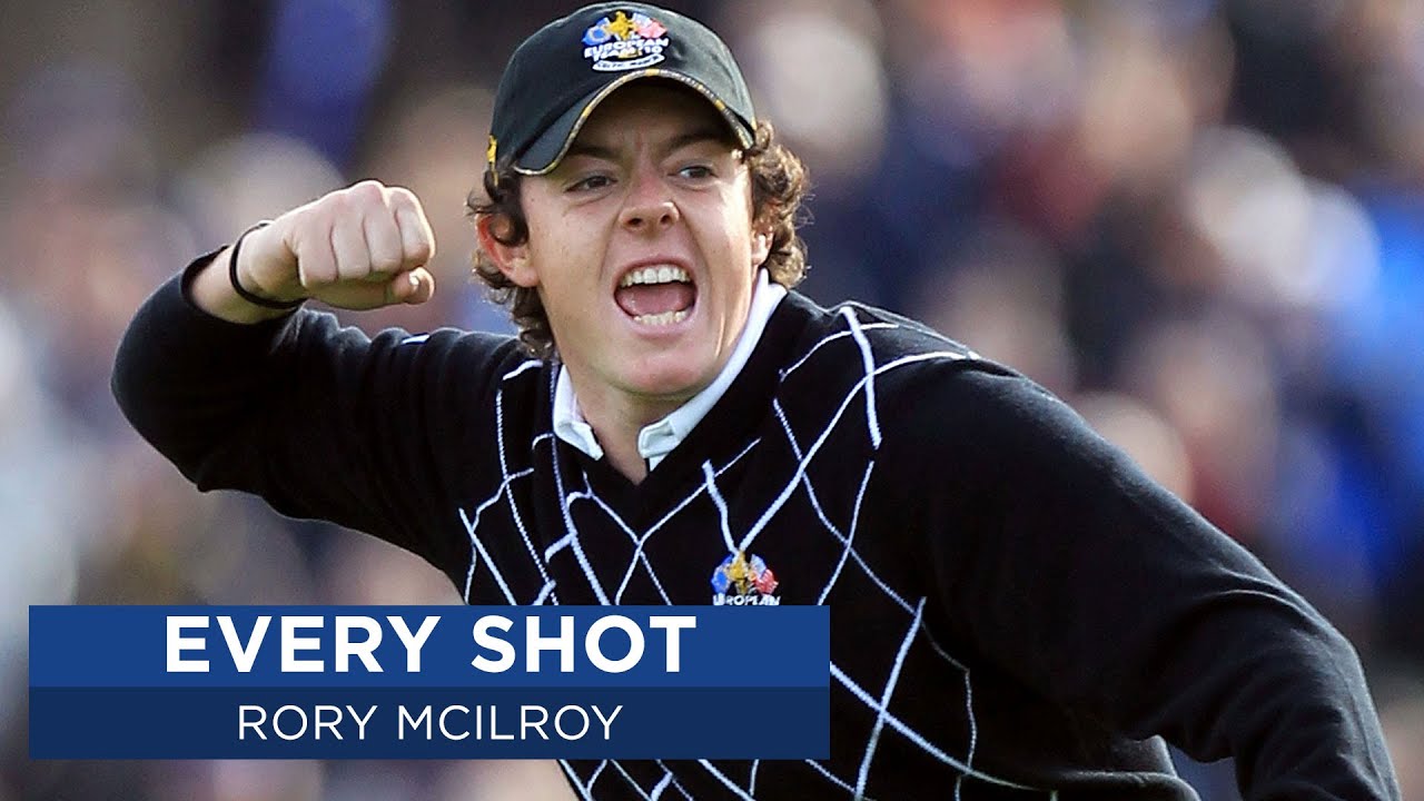 Every Shot from Rory McIlroy's Ryder Cup Debut | 2010 Ryder Cup