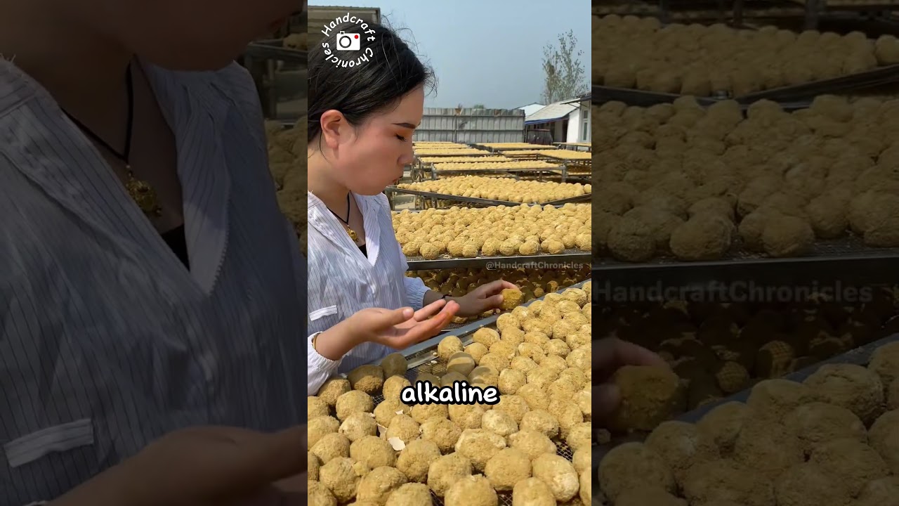 Как столетние яйца приобретают свой уникальный вкус!