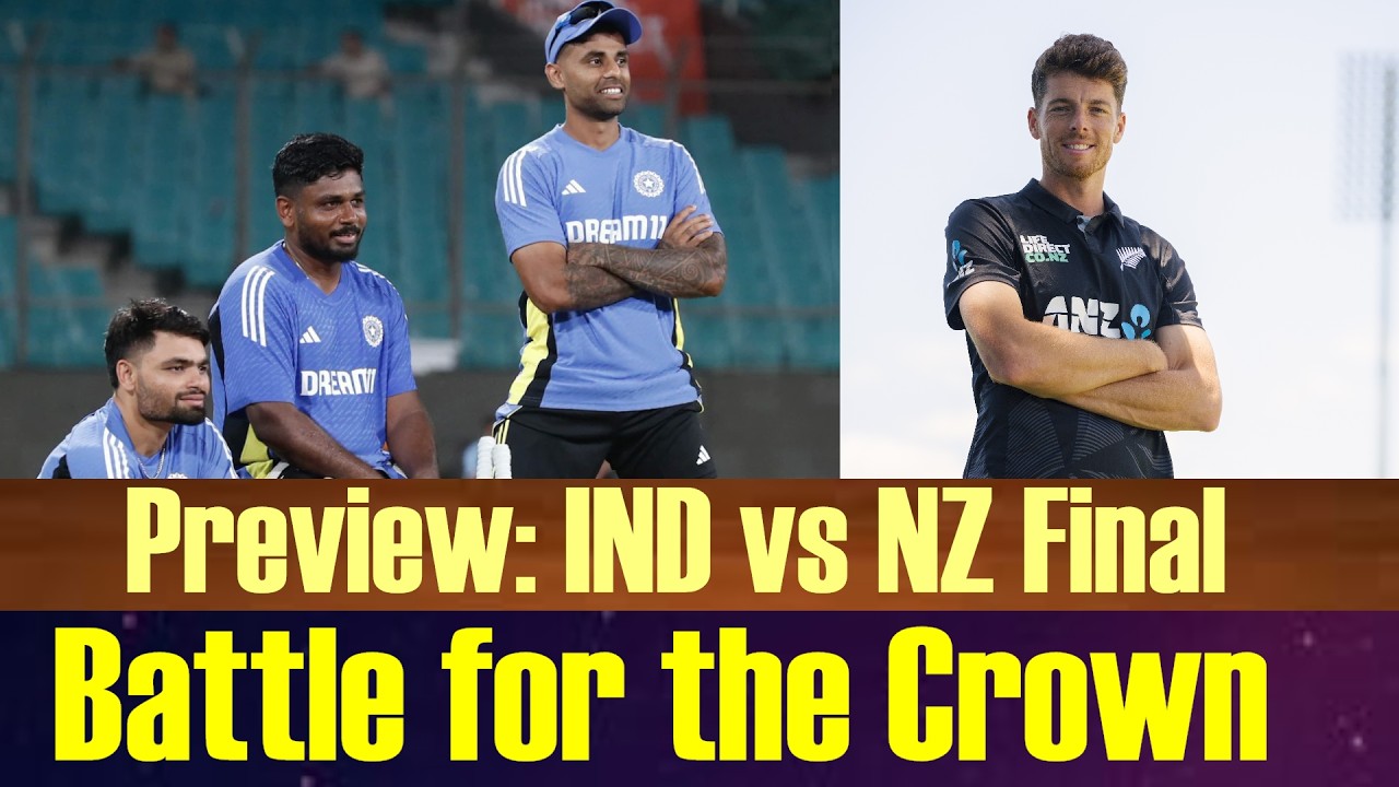 IND vs NZ Final – Match Preview | One Trophy, One Champion | Playing XI ? | BIG MATCH |