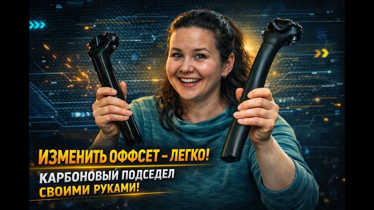 Мы рискнули сдвинуть оффсет подседела на 45 мм вперёд, что из этого вышло?!?!?