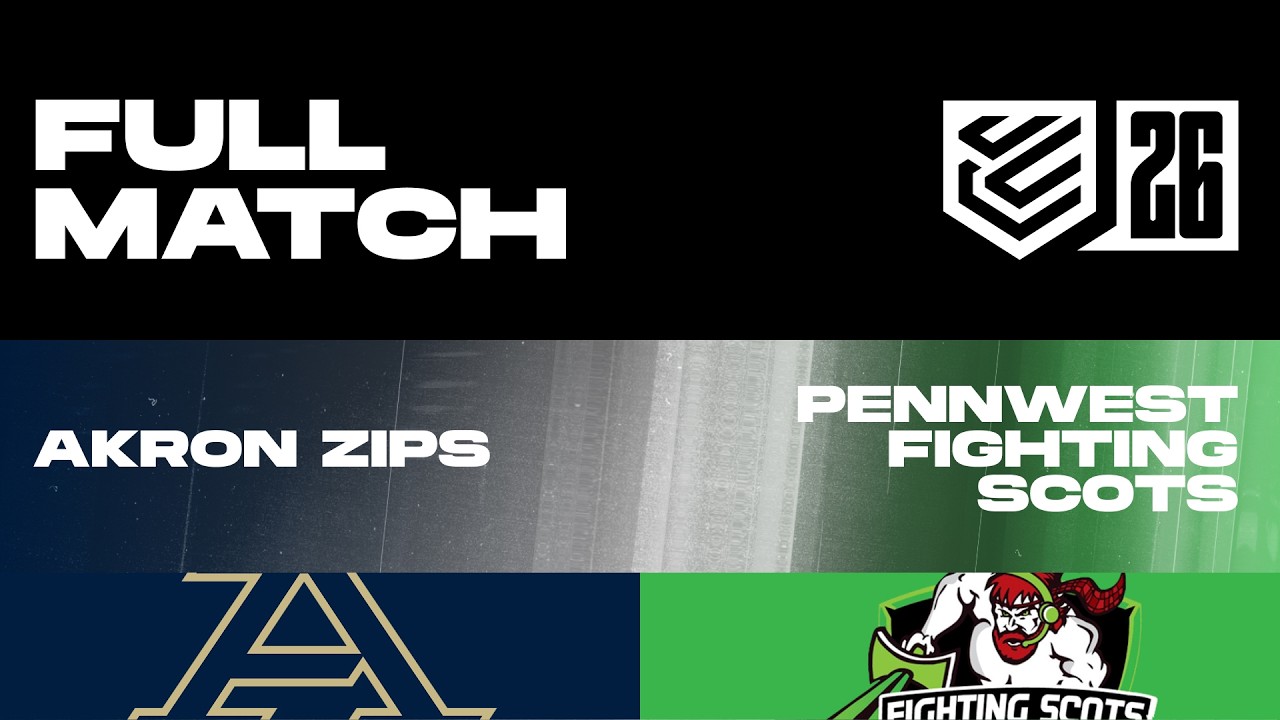Akron Zips vs PennWest Fighting Scots | Week 1 | Day 1 | CCL 2026 ​