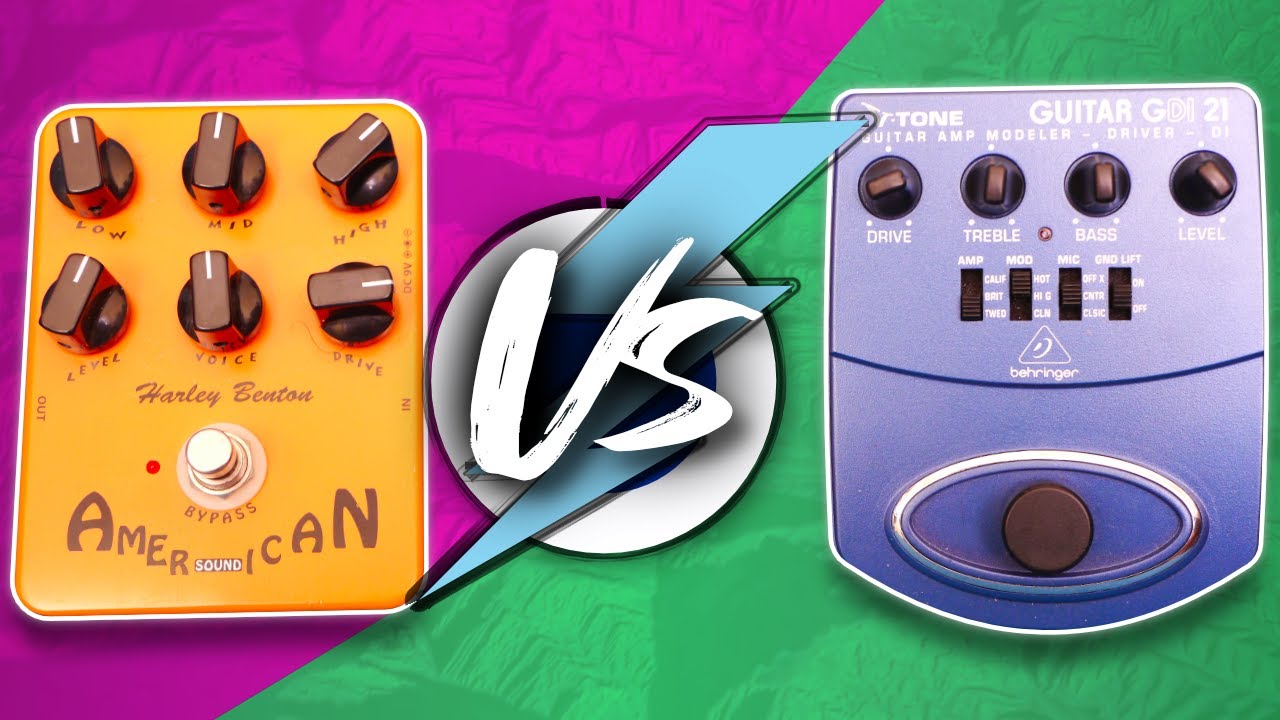 Behringer GDI-21 V Joyo American Sound direct comparison