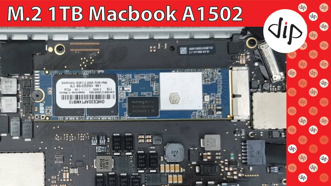 Reseña del SSD m.2 1TB OWC Aura X2 para macbook pro A1502