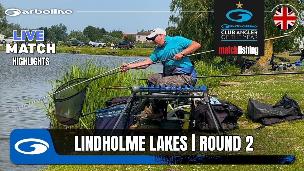 GARBOLINO CLUB ANGLER OF THE YEAR LIVE MATCH FISHING HIGHLIGHTS AT LINDHOLME LAKES | ROUND 2 | 2025