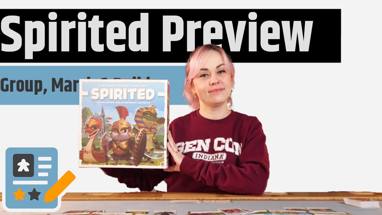 Spirited Preview - Gather, March & Build!