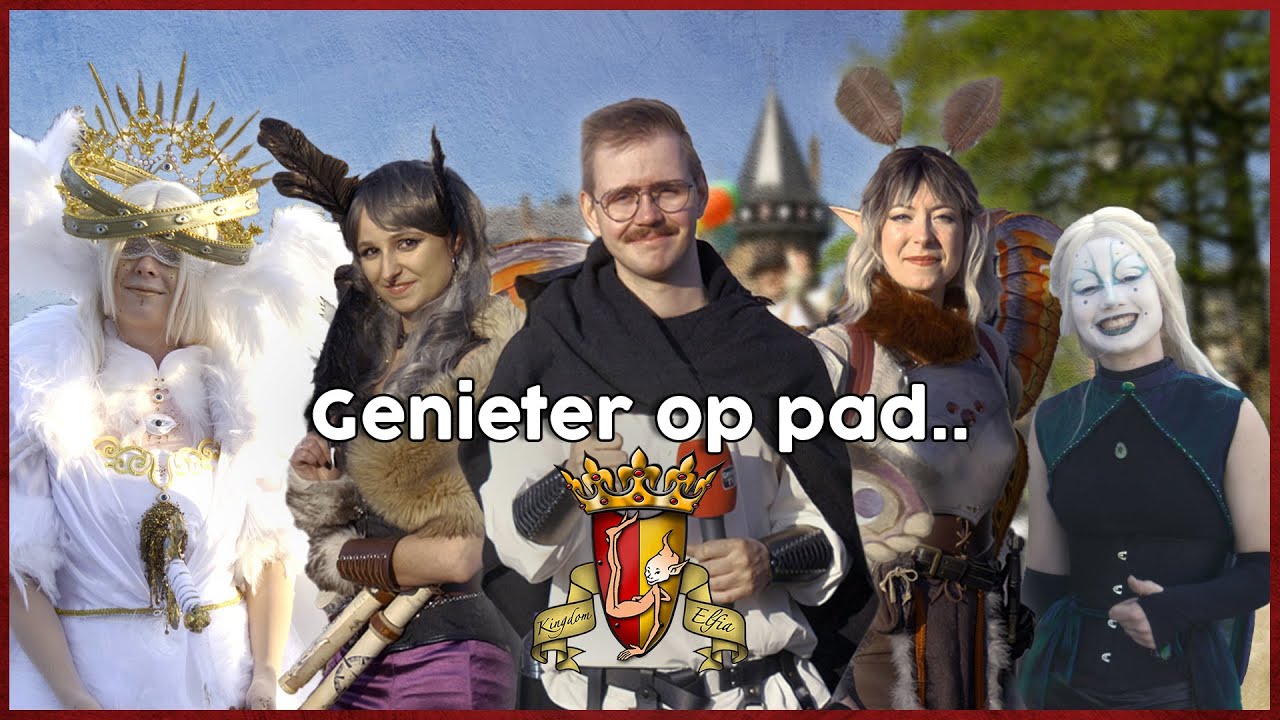 VOOR DE ALLERLAATSTE KEER COSPLAYERS INTERVIEWEN OP ELFIA HAARZUILENS?! - Genieter op Pad #32