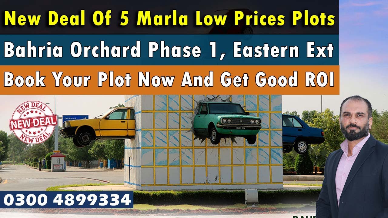 Bahria Orchard Phase 1, Eastern Ext Block Lahore | 5 Marla Open Form Residential Plots | New Deal