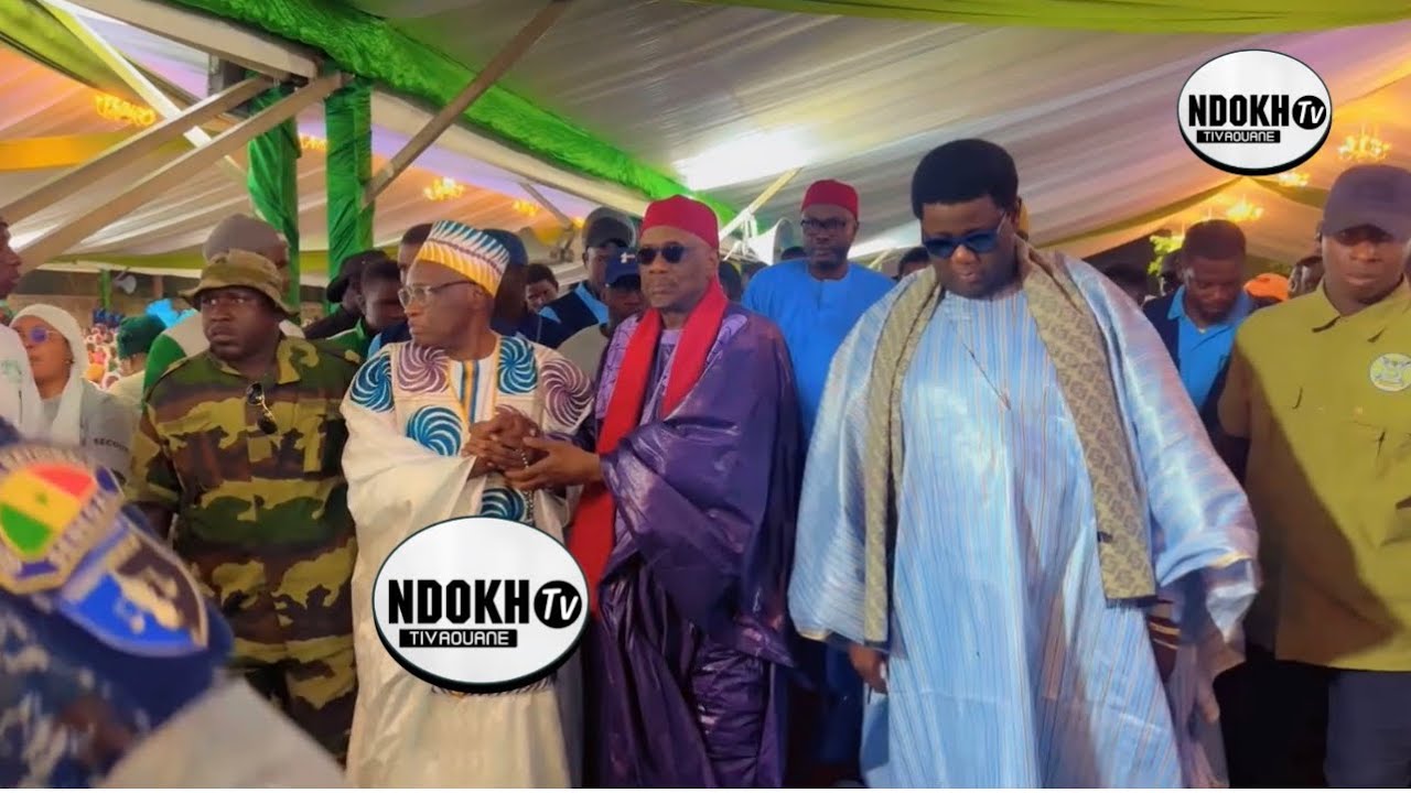 L’ARRIVÉE DE SERIGNE MANSOUR SY DABAKHE A KHOMBOLE