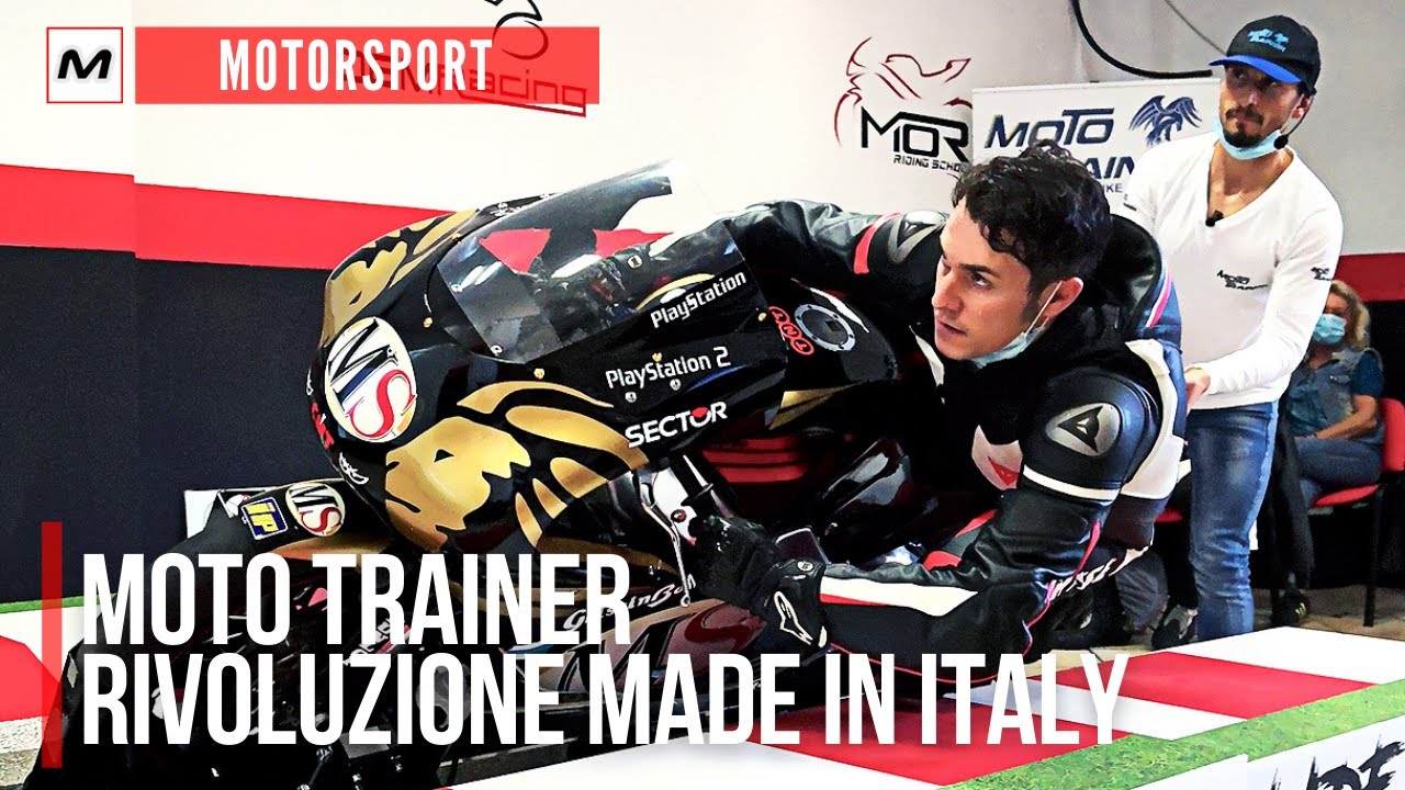 MOTO TRAINER | il rivoluzionario simulatore moto utilizzato da Manuel Poggiali