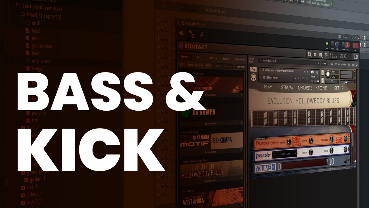 Jinsi ya Ku mix KICK na BASS katika FL Studio