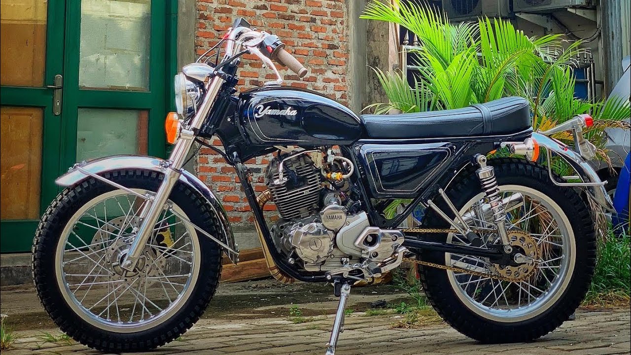 British Custom Yamaha scorpio Nyaman mewah .