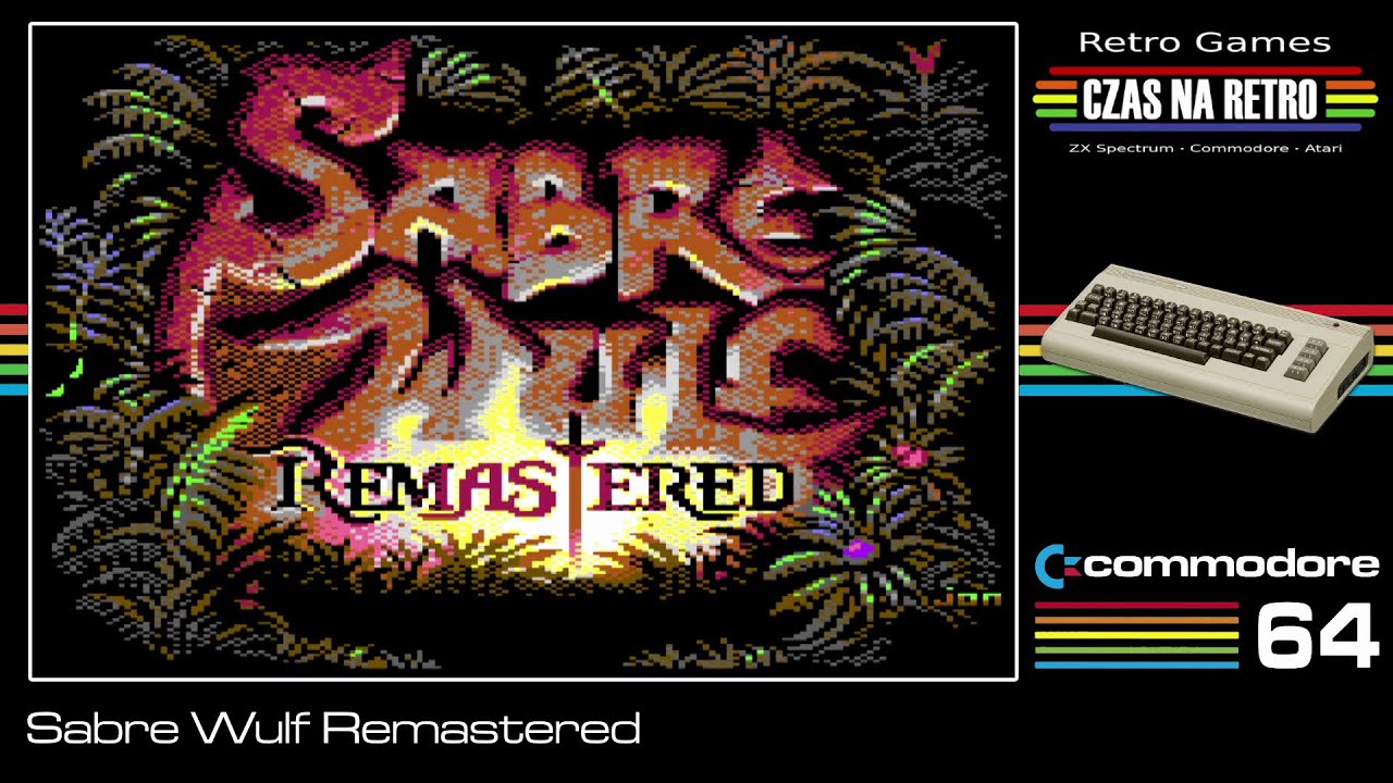 Sabre Wulf Remastered Preview 2 (2025) - Commodore 64
