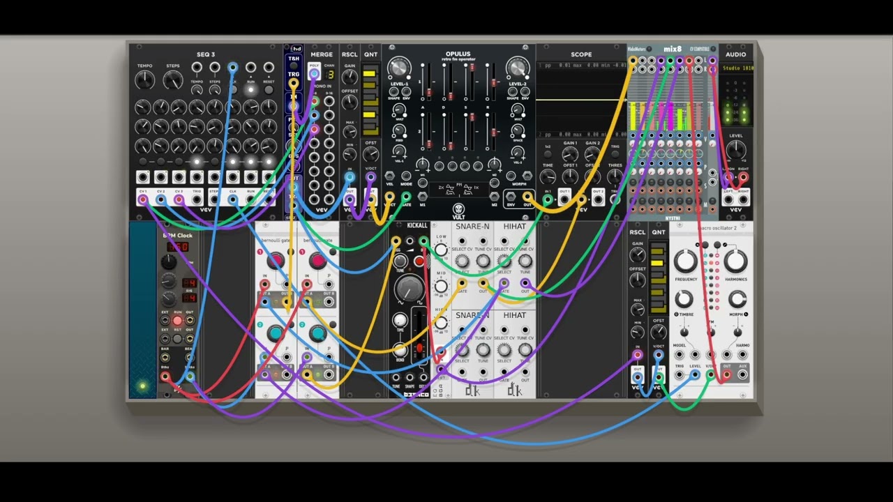 BERNIE'S PRINCIPAL - VCV Rack Rhythmic Patch #vcvrack
