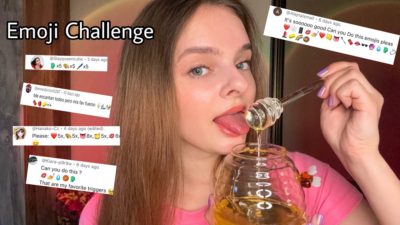 ASMR✨Emoji Challenge 💖 🎧Repeating Your Comments