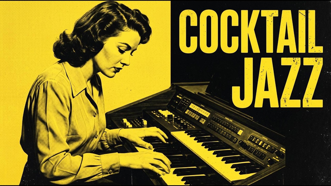 ᴠɪɴᴛᴀɢᴇ Cocktail Jazz | Smooth Organ Lounge Music for Relaxation