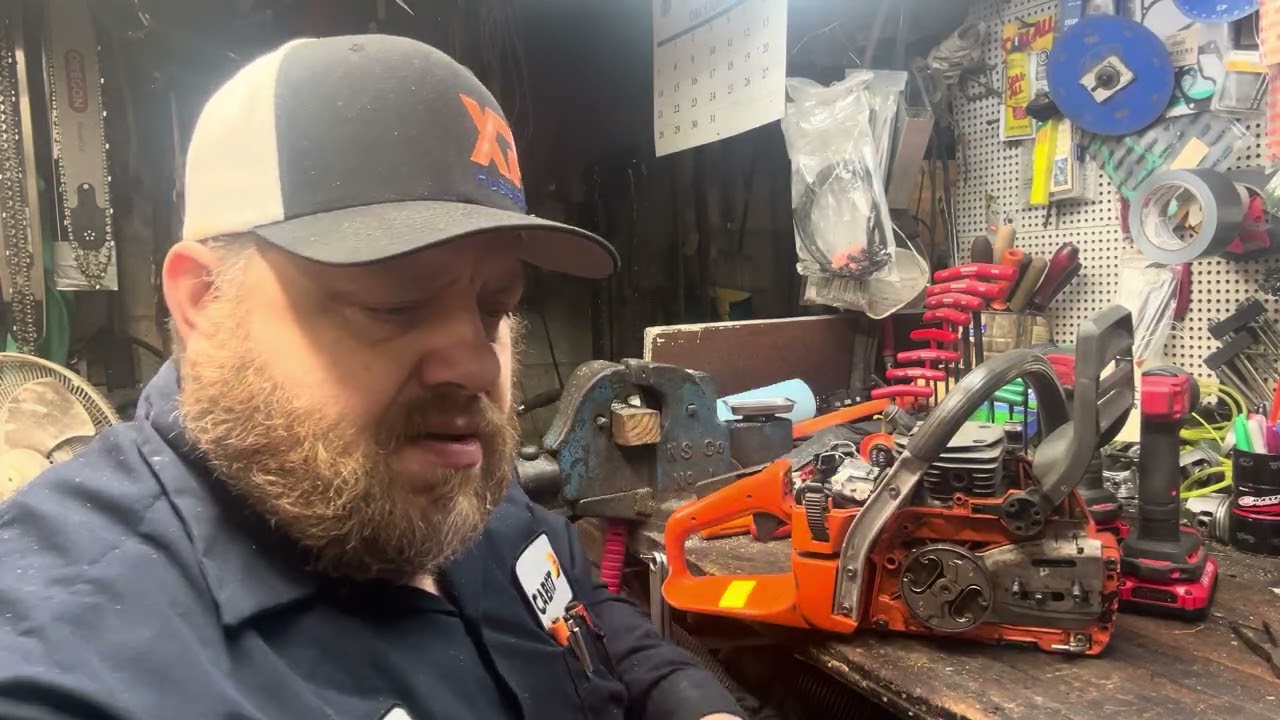 Husqvarna 346xp teardown for machine and port work 😎🦎