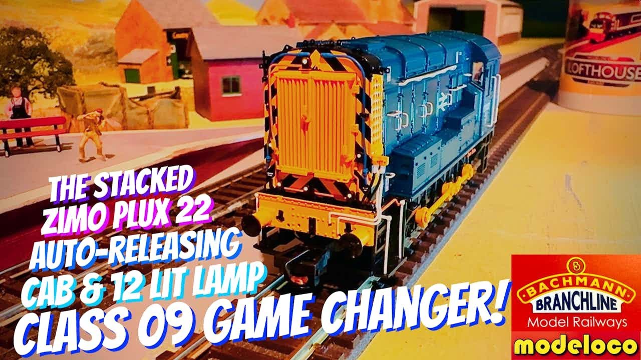 Model Railway CLASS 09 SHUNTER DCC Auto Uncoupler Bachmann vs Hornby 08 Compared REVIEW & RUN | ml85