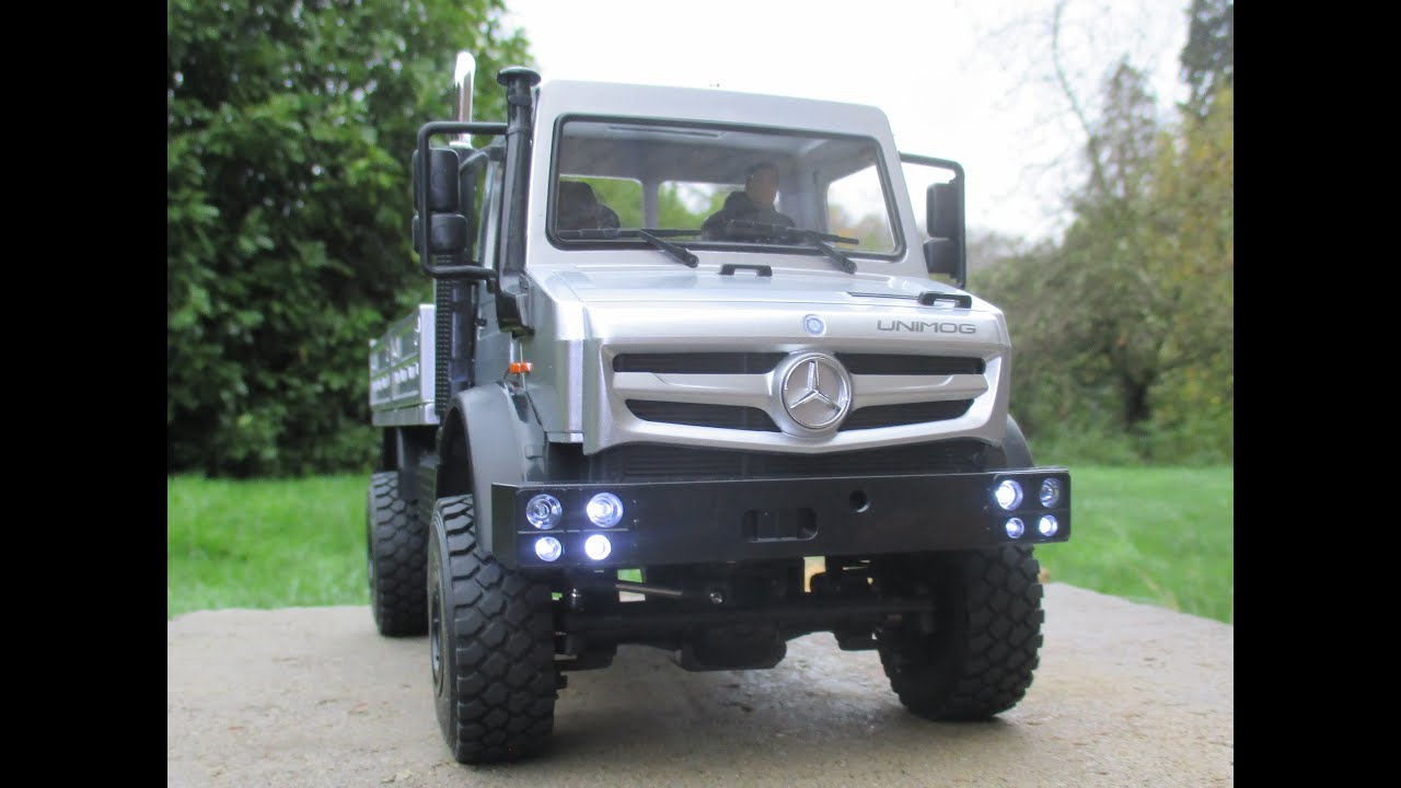 Double E H6002, 1/18 Unimog U5023, Test