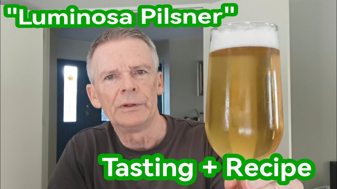 Пиво Luminosa Pilsner - Дегустация + Рецепт