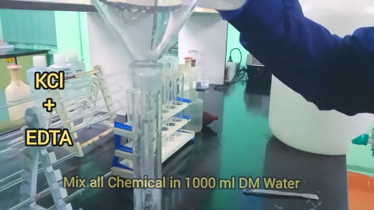 Ambient SO2 Absorbing Solution Preparation using Chemical like || HgCl2|| KCl || EDTA||