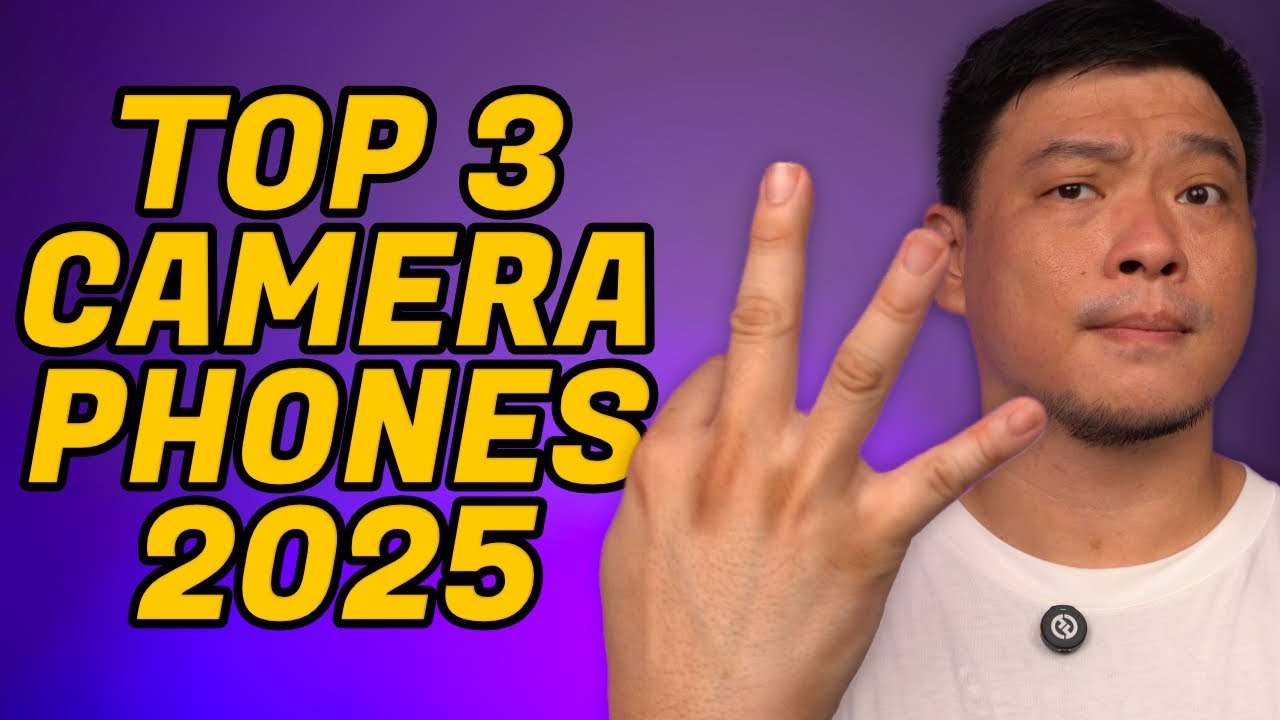 ТОП-3 лучших смартфона с камерой в 2025 году!