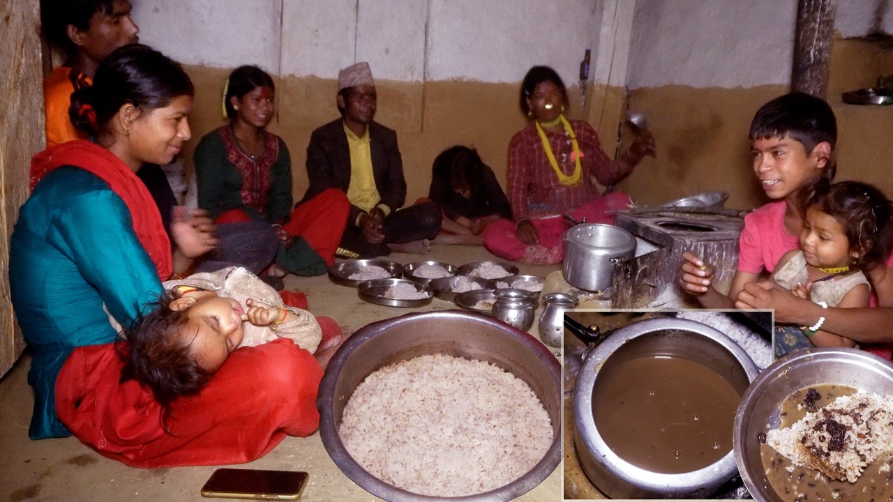 dharme brother's family food || rural Nepal || @ruralnepall