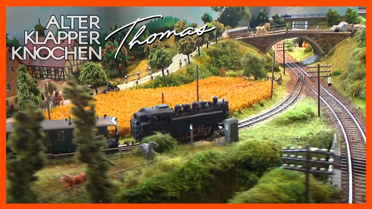 Tolle Modellbahnen im Dampflokmuseum Neuenmarkt