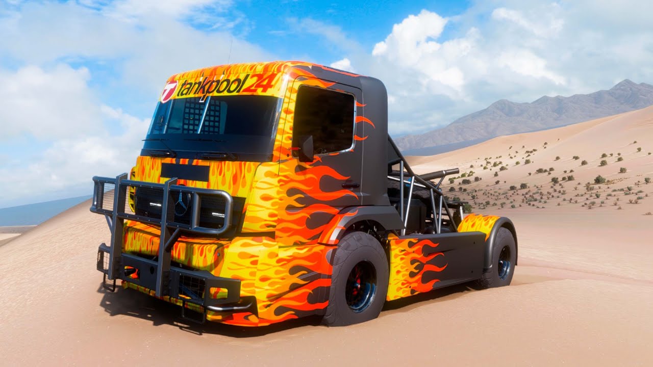Forza Horizon 5 - CAMION DE CARRERAS CON *2.600 CV* INCREIBLE!! MERCEDES RACING TRUCK FE | Stratus