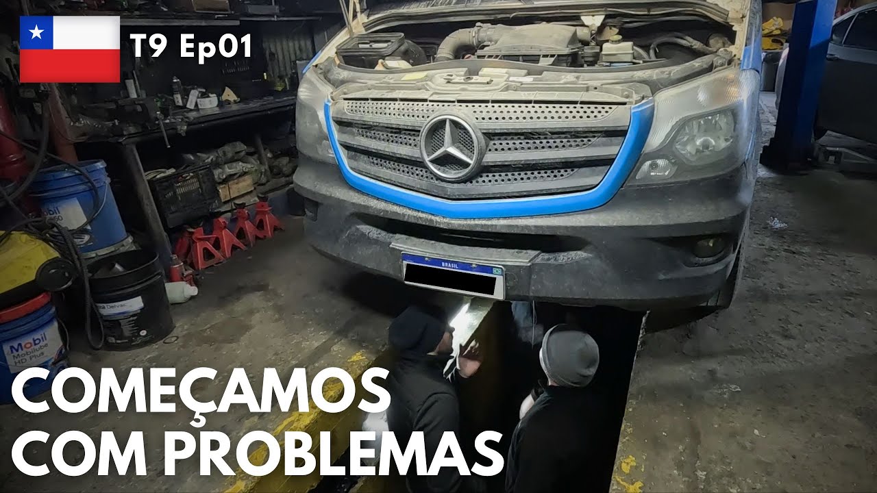 Chegamos no Chile já com problemas no motorhome | Temporada 9 começou com TUDO - T9 Ep01
