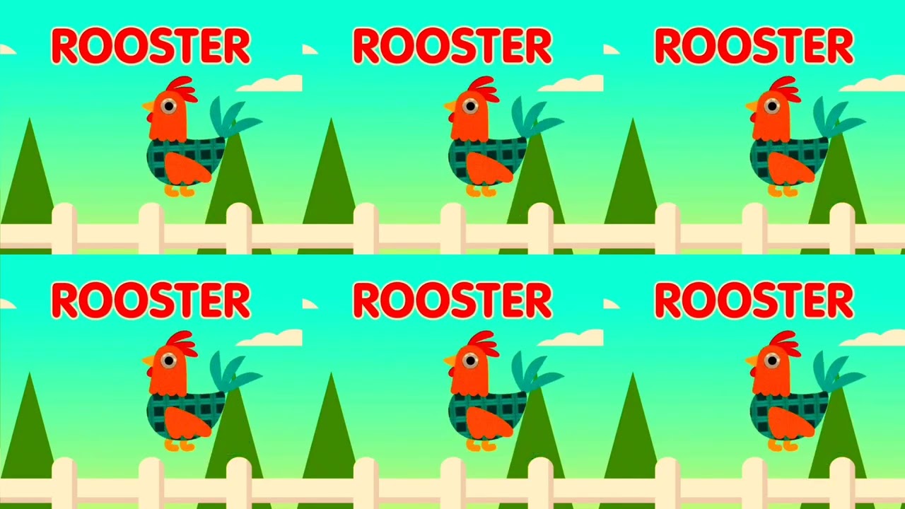 A Rooster 🐓🐓 Noodle and Pals ☘️ sponsored by gamavision csupo effects