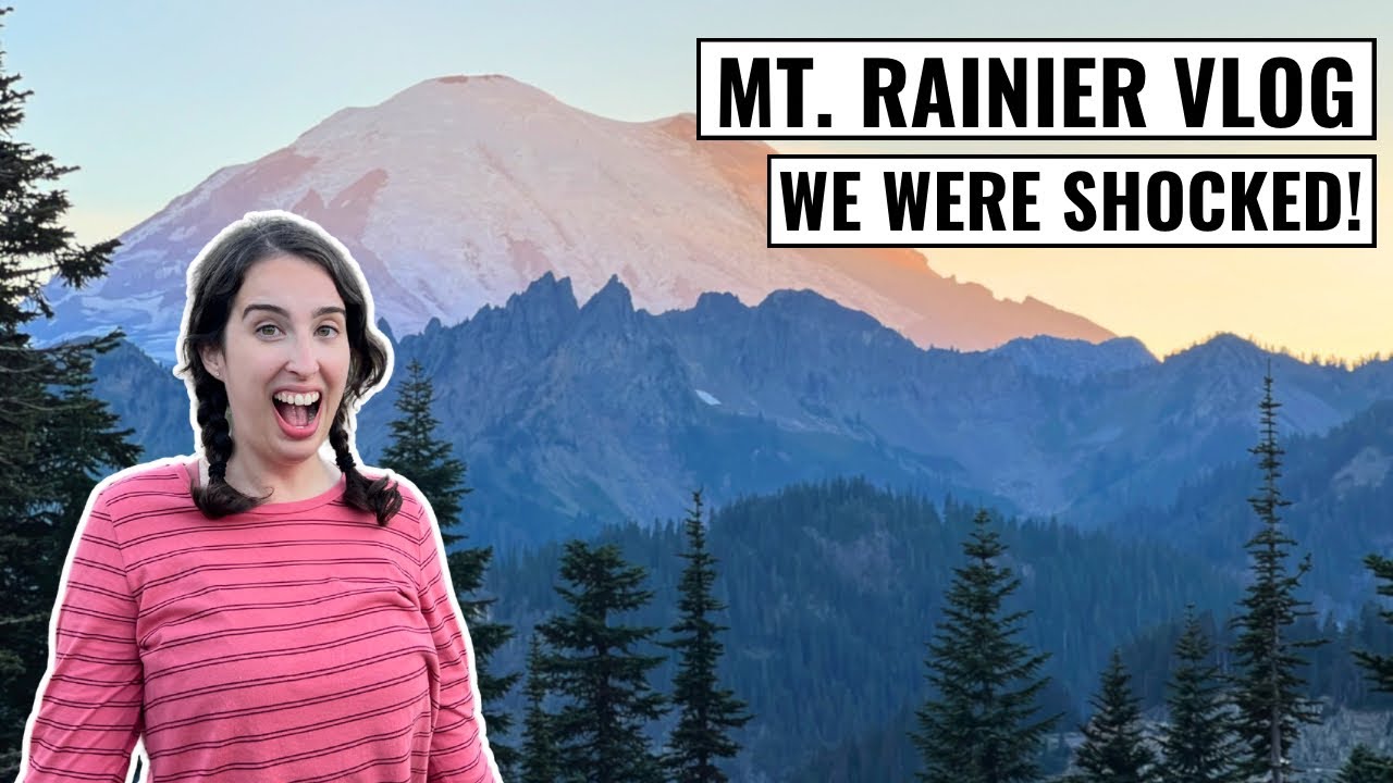 Easy HIKES for BEST Views: MOUNT RAINIER National Park SUNRISE
