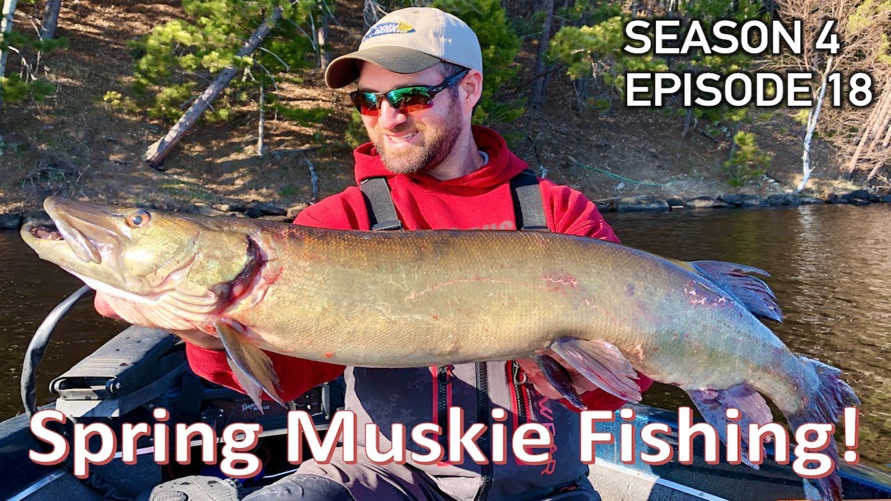 Spring Muskie Fishing - EARLY SEASON TACTICS! S4.E18