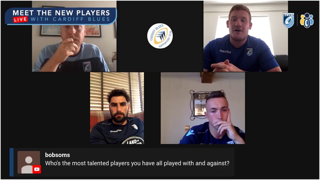 Cardiff Blues Meet the New Players