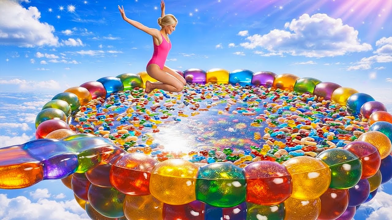 Which Pool Would You Dive Into? 🏊‍♀️ | Oddly Satisfying AI ASMR