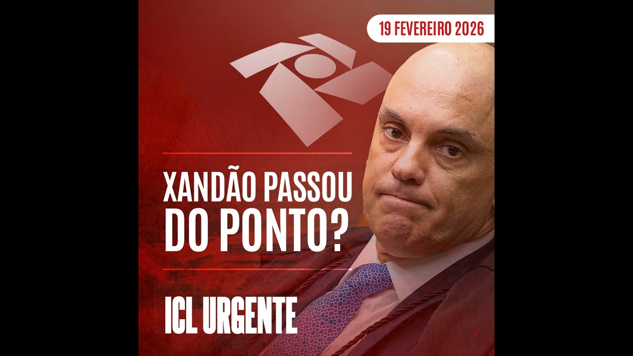 ICL Urgente #214 - Servidores da receita viram alvo de Moraes, após vazamento de informações.
