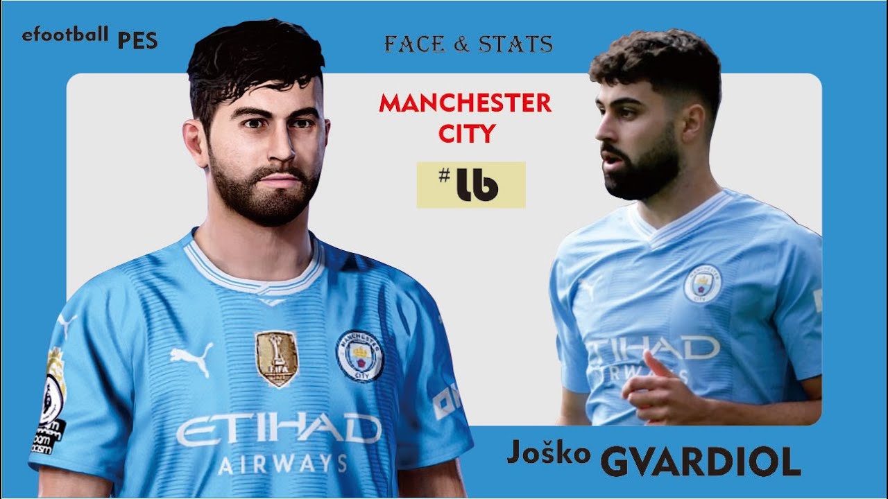 Joško Gvardiol FACE & STATS eFootball PES 2021 2020