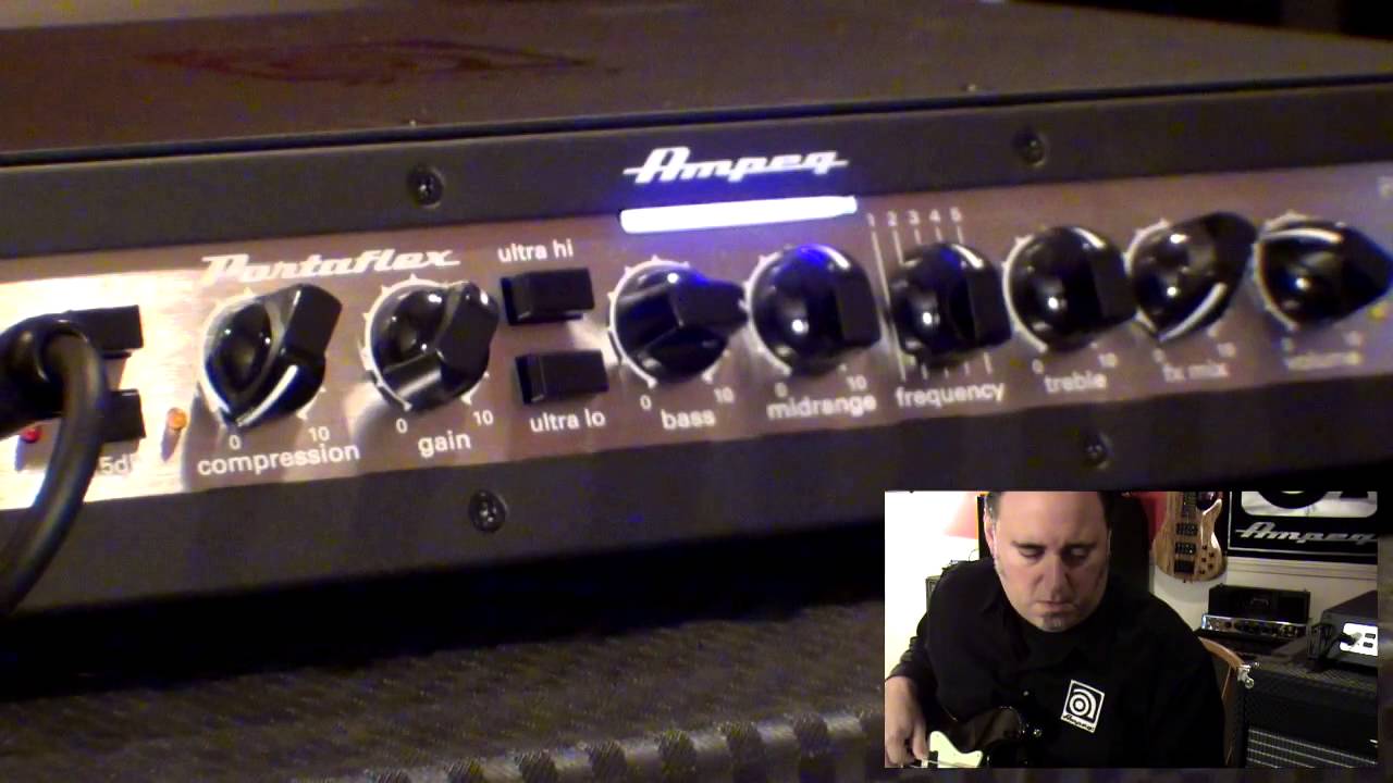 Feature Overview - Ampeg Portaflex PF-800 800W Bass Head
