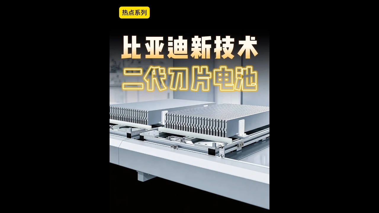 天塌了！二代刀片电池技术深度解析，持币待购者必看！ #尹哥普及新能源 #比亚迪 #二代刀片电池 #海狮08 #纯电钛7