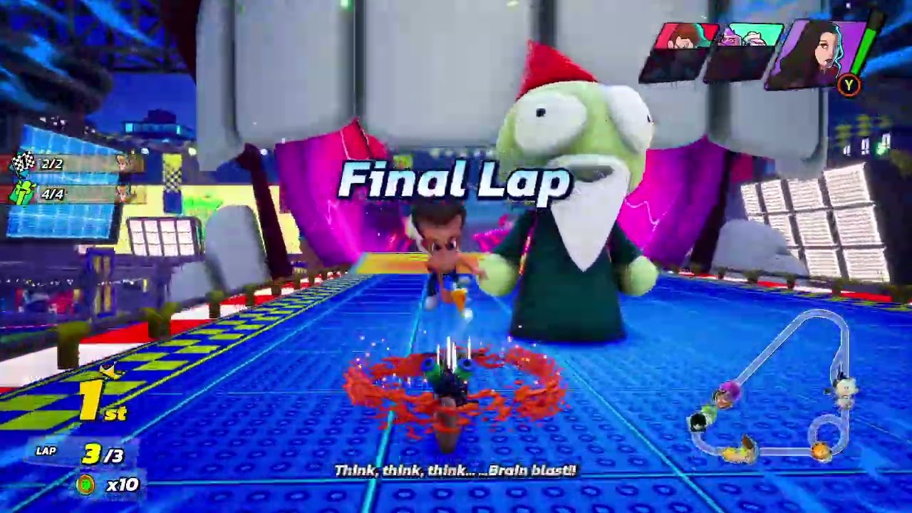 Jimmy Neutron - Slime Scramble -  Cowabunga Cup (Insane) Nickelodeon Kart Racers 3: Slime Speedway