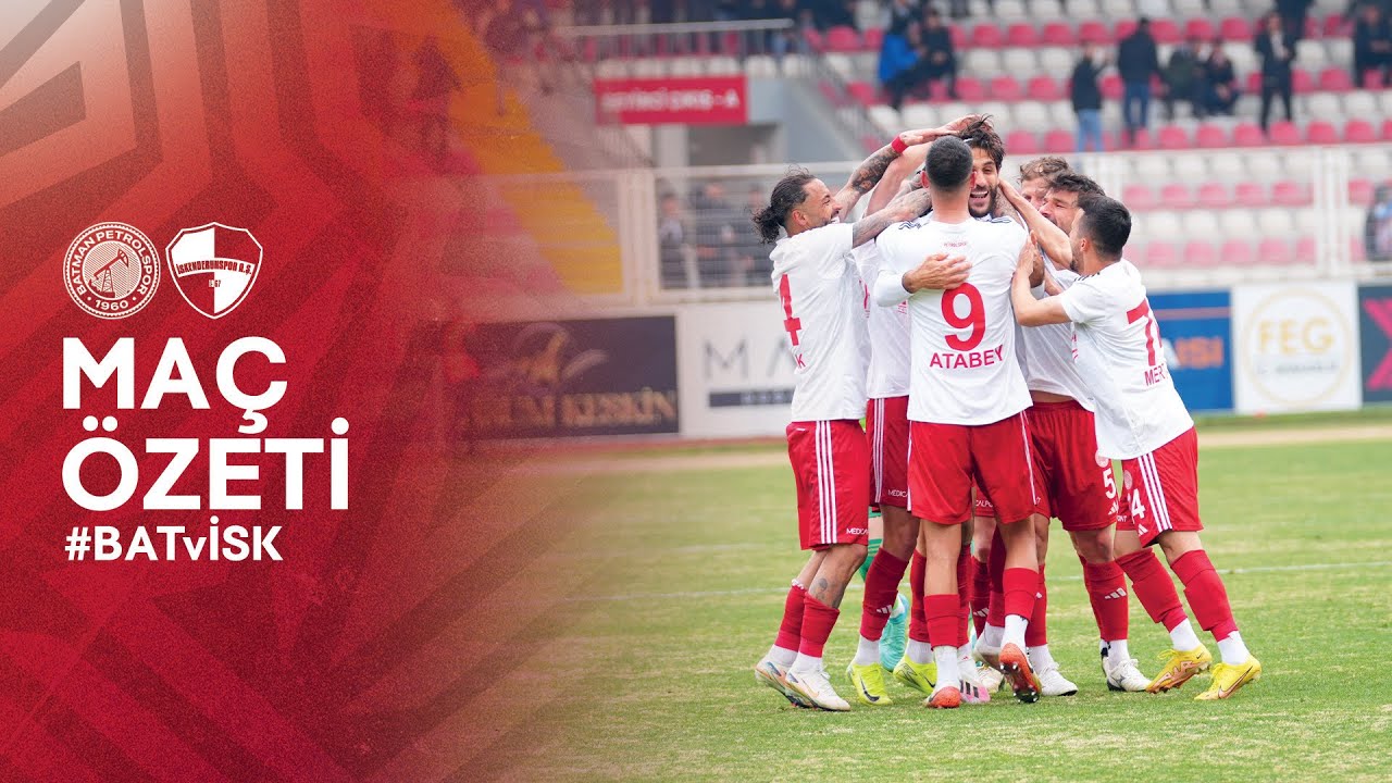 BATMAN PETROLSPOR 4-1 İSKENDERUNSPOR GENİŞ &Ouml;ZET | TFF 2.Lig Beyaz Grup 22. Hafta