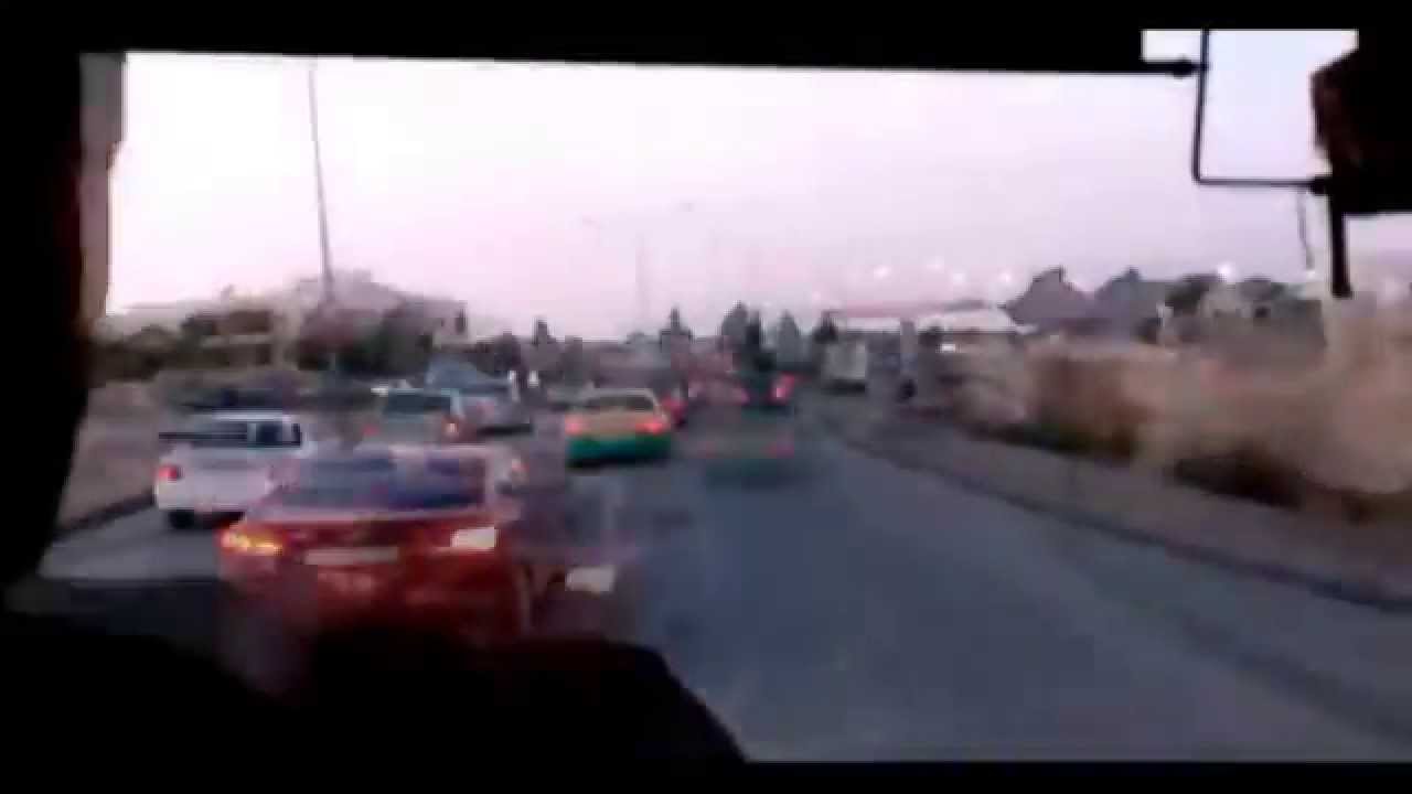 The Road From Amman to Irbid Time-lapse الطريق من عمان (مجمع الشمال) الى اربد (مجمع عمان) تايم لابس