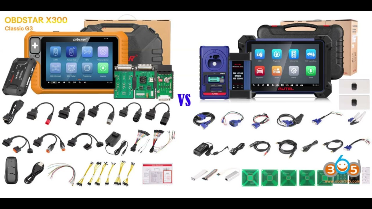 Autel IM608 vs  OBDSTAR X300 Classic G3 Comparison