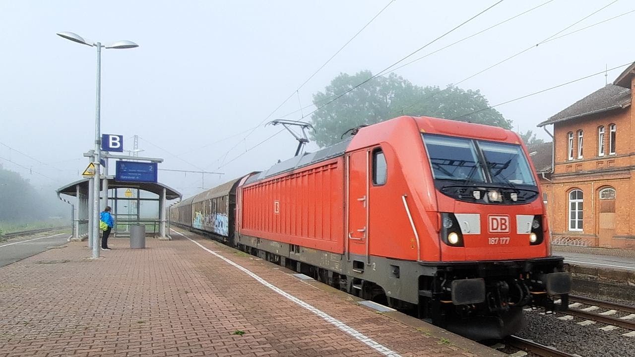 Umleiter in Emmerthal Teil 1: Güterzugverkehr mit DB-Standard-Loks der Baureihen 185 & 152