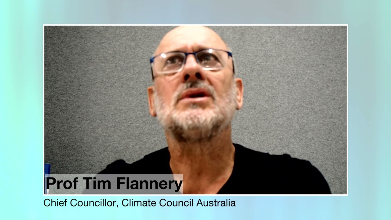 Facing the climate crisis with hope and courage: Tim Flannery in conversation with John Wiseman