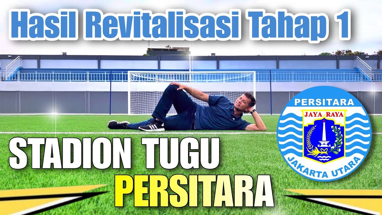 BERKUNJUNG KE STADION TUGU🚶🏽🚶🏻‍♂️AKHIRNYA SELESAI TAHAP 1 REVITALISASI STADION TUGU PERSITARA